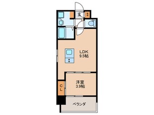 リアンシエルブルー白金の物件間取画像